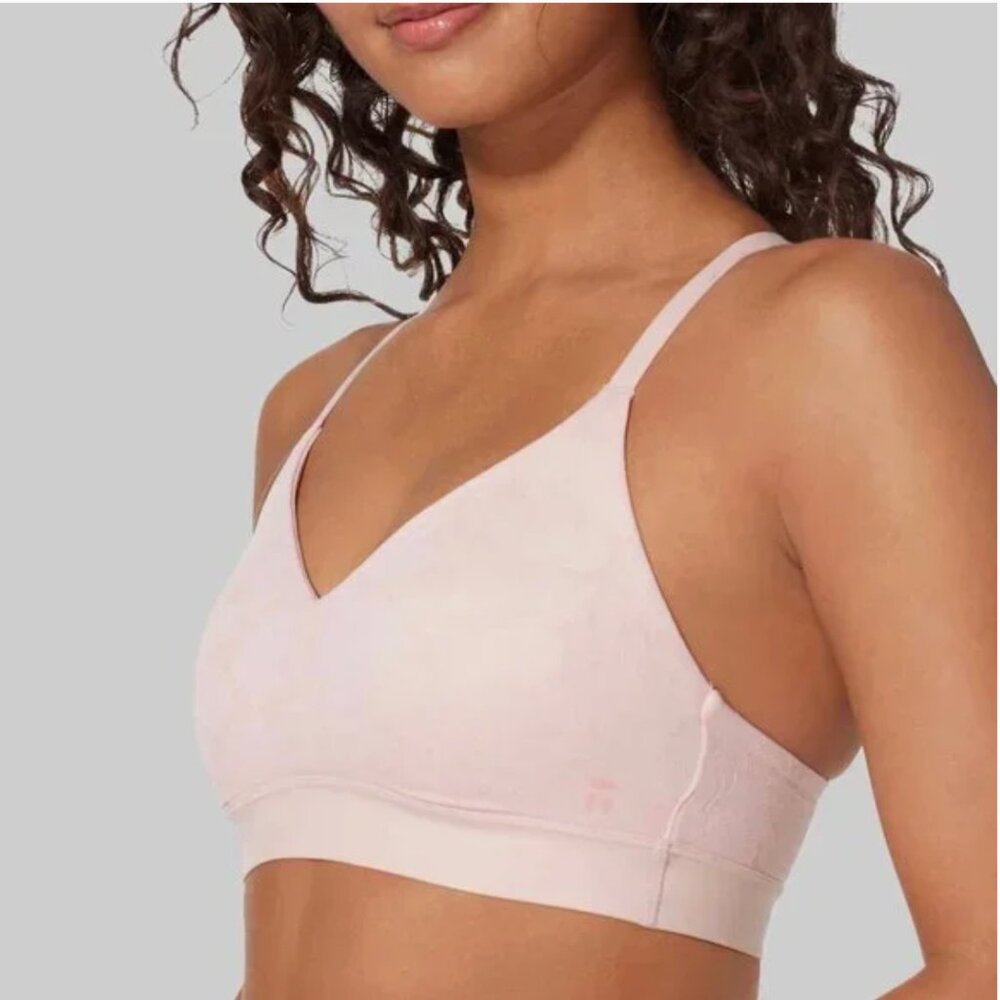 Tommy John Second Skin Comfort Lace Bralette - Peachskin Lace / M (D-DD)